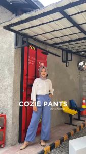 Store Cozie pant - Celana Lose Pants Knit Wanita Premium - Highwaist