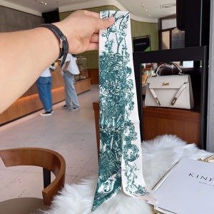 FAGEEN | Handle Wrapping Bag Decorative Multifunction Printed Alphabet Scarf
