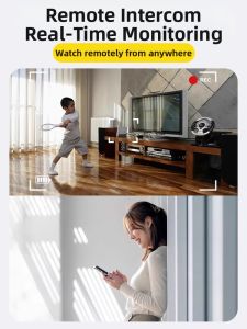 UYEA | Smart Wireless 360-degree Remote Control Security Camera