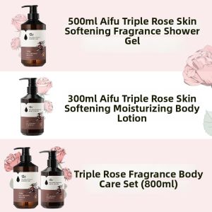 AFU | Scented 3-in-1 Rose Essential Oil Bath Shower Gel