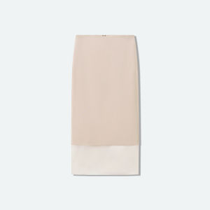 Heavyweight Mulberry Silk Mesh Skirt for Women Fall Winter