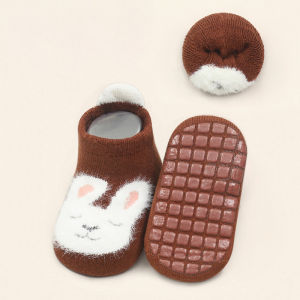 Lawadka เด็กทารกเด็กวัยหัดเดินเด็กถุงเท้า Anti SLIP เทอร์รี่ถุงเท้าทารกแรกเกิดสําหรับเด็กผู้หญิงฤดูหนาวนุ่มพิมพ์ถุงเท้าเด็กลื่น 0-5Y