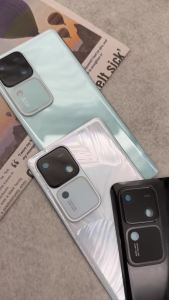 Vivo V30/V30Pro S18/S18Pro Mặt Sau Bằng Kính Pin Bảng Điều Khiển Phía Sau Cửa Vỏ Vỏ Thay Thế Với Ống Kính Máy Ảnh