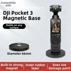 Bbzy | Đế Đặt Trên Bàn và Ô Tô Hỗ Trợ cho DJI Pocket 3 Từ Tính