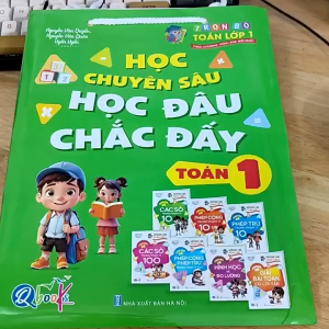 Sách - Túi Học đâu - Chắc đấy - Toán Lớp 1 (7 quyển) (Qbooks)