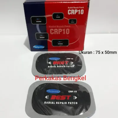CRP 10 bestpatch ukuran 75 x 50mm 1 box isi 20pcs