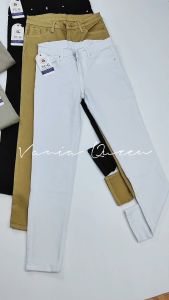 7C-G Celana Skinny Jeans Pensil Polos Biasa  Wanita Terbaru Stretch Korean Style