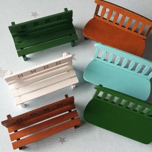 OXO Japanese Foreign Trade Hollow Wooden Chair & European Park Style Home Decoration Wooden Chair Ornaments Hand-Made Photo Props