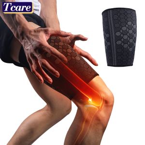 1 PCS Sports Thigh Compression Sleeves Quad and Hamstring Support Upper Leg Sleeves for Men Women Muscle Strain Leg Guard Brace