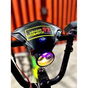 Lampu Variasi Biled Sepeda Depan Tanpa Aki Keren