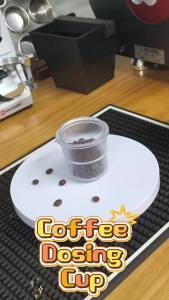 Cốc Định Lượng Cà Phê Có Thể Xếp Chồng Lên Nhau Có Thể Tái Sử Dụng Dễ Dàng Làm Sạch Phụ Kiện Cốc Đựng Bột Cà Phê Espresso Dành Cho Portafilter 58mm
