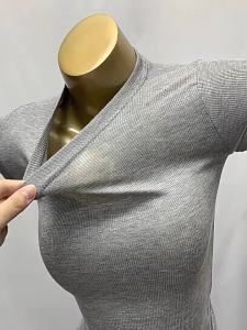 DVDK | Slim Fit Stretchable Knitted T-Shirt
