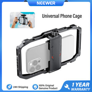 NEEWER Universal Phone Cage Smartphone Video Rig with Quick Release Mounts PA039