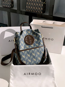 Luxury Leather Ladies Backpack Large Capacity Commuter Bag Single Shoulder Double Shoulder Bag British Style Waterproof Youth Backpack