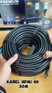 kabel hdmi to hdmi kualitas tebal 4k ultra 3D premium gold plated hq v2.0 (2160p)