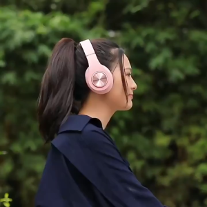 ชุดหูฟังไร้สาย ชุดหูฟังบลูทูธ Red White Black Blue Wireless Bluetooth Headset Gaming Noise-canceling Headphones Wired with Wheat Standby Long Battery Life Earbuds Sports Running Exercise Music Learn Good Sound Quality Noise Cancellation Reduction Earphone