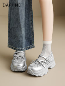 Daphne | Breathable Mary Jane Shoes Summer Bow Thick Sole Dad