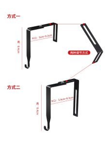Adjustable Radiator Drying Rack Special Hook Balcony Radiator Hook Towel Rack Punch-Free Special Hook