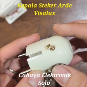 Steker Arde SNI Lurus Kepala Visalux Colokan Stop Kontak Listrik