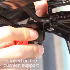 【 การจัดส่งในกรุงเทพฯ】 สมาร์ทเบรคไฟท้ายจักรยานกันน้ำแบบชาร์จไฟด้านหลังจักรยาน Auto Sensing ไฟเตือน LED อุปกรณ์เสริมสำหรับจักรยาน ไฟจักรยา