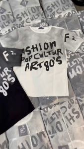 ÁO THUN NAM CỔ TRÒN PHỐI MÀU LOANG KIỂU MỚI HỌA TIẾT CHỮ BẮT MẮT THỜI TRANG