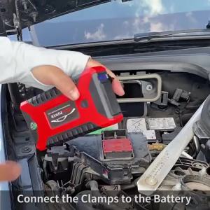 [ 1 Year Warranty ] 12V Car Jump Starter Power Bank With Tire Air Pump Car Emergency Starting Power Supply 汽车应急启动电源 充电宝