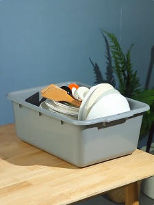 Hote multi- purpose dining basin receiving restaurant dining car Thickened dishes receiving basin