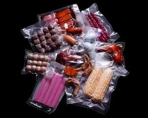 （FLASH SALE)100PCS Plastik Vacuum Bag Emboss Vakum Kantong Plastik 100pcs Vacuum Sealer  17x25cm