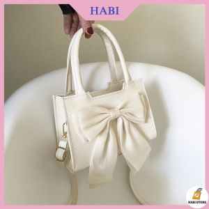 Túi xách đeo vai hình vuông cỡ nhỏ đính nơ thời trang cho nữ Túi giỏ xách nữ đi tiệc cầm tay nơ trắng tiểu thư M180