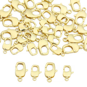 1pc/bag 14K Gold Plated High Quality Brass Lobster Clasps Crab Claws Clasp Connectors for Necklace Bracelet DIY Jewelry Finding Making