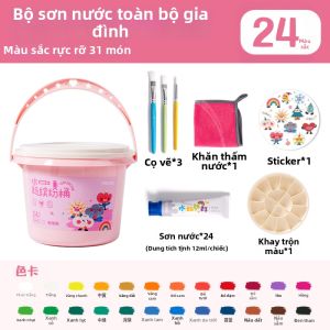 deli | Bộ Dụng Cụ Vẽ Tranh Cho Trẻ Em