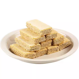 Five Black Wafer Biscuits Healthy Snacks Delicious Grain-Based Wafers Bulk Pack of 20O Bags Straight from Fujian China