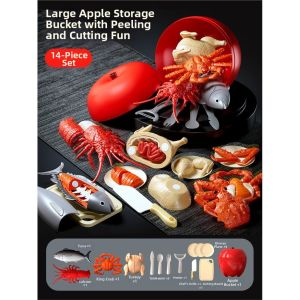 JIEBITU | Educational Pretend Play Kitchen Toy for Children