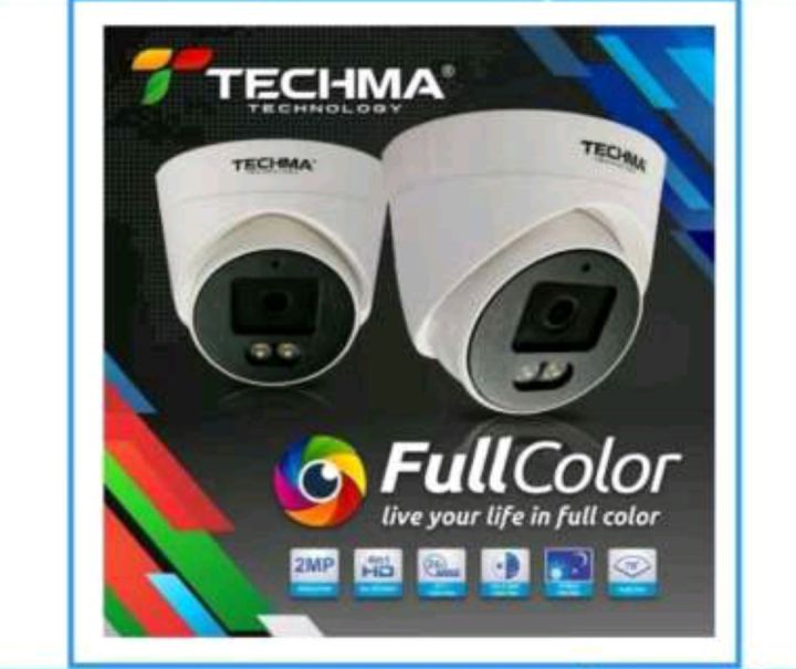 Kamera Cctv 2MP Colorvu Full Color Malam Gambar Berwarna Kamera Indoor