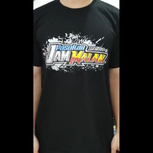 KAOS TSHIRT BAJU DISTRO PASUKAN JAM MALAM BUKAN PEMALAS