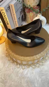 COCO#623 New Korean Woman Office Block Heel Elegant Shoes New Arrival
