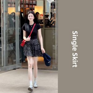 unifittoo | Spring 2026 New High Waist Straight Half Skirt Mid-Length