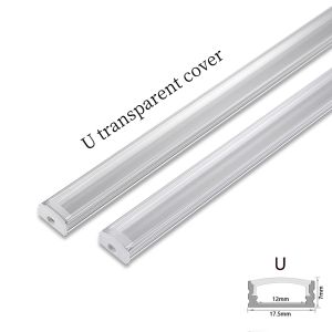 1-28Pcs/Lot 50cm Perfil Aluminio Led Corner Aluminium Profile Channel Holder for LED Strip Light Bar Cabinet Lamp Kitchen Closet