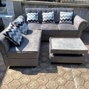 SOFA SUDUT SANCU MINIMALIS