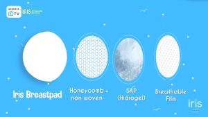 Iris 30pk Comfy Premium Breastpad Penyerap ASI Breast Pad Breastpads Pads