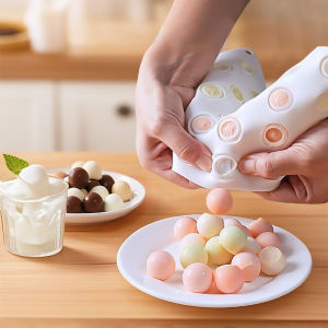 35-hole Lava Filling Silicone Mold 5g Mooncake Bread Chocolate Hawthorn Ball Round Mousse Cake Baking Tool