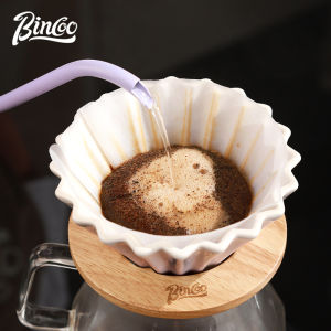 BINCOO Handle Pot Gift Box with Stove Set Household Small Hand-brewed Coffee Pot Set Best Gift