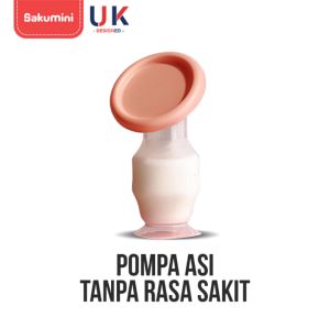 Sakumini Silicone Breast Pump Milk Pompa Asi Manual