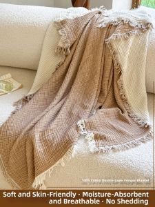 Kiss Dear | Double Layered Cotton Light Blanket