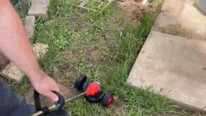 Cordless Lawn Mower 48V/24V/12V Portable Grass Cutter Electric Mower Grass Trimmer Rechargeable Lithium Battery Garden Pruning Tool Adjustable Multifunction Home Grass Trimmer