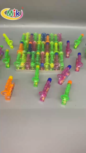30pc uit-Cartoon whistle with frflavored chewable candy container toy for children A7226