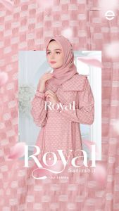 SARIMBIT ROYAL SERIES 04 PEACH PINK | BY ETHICA | CANTIK ELEGAN SIMPLE