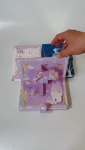 Buku Agenda Motif Enime Cover Empuk Kartun Cantik Premium Notebook Buku Catatan