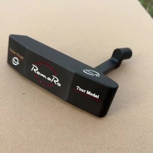 RomaRo Golf Putter Head Stainless Steel CNC Milled Wide Blade Black Gold PVD Coating Precision Stable High MOI Forgiving
