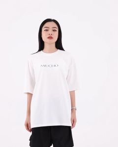 Áo thun baby tee trơn ABT01 Miucho vải cotton cổ tròn in basic